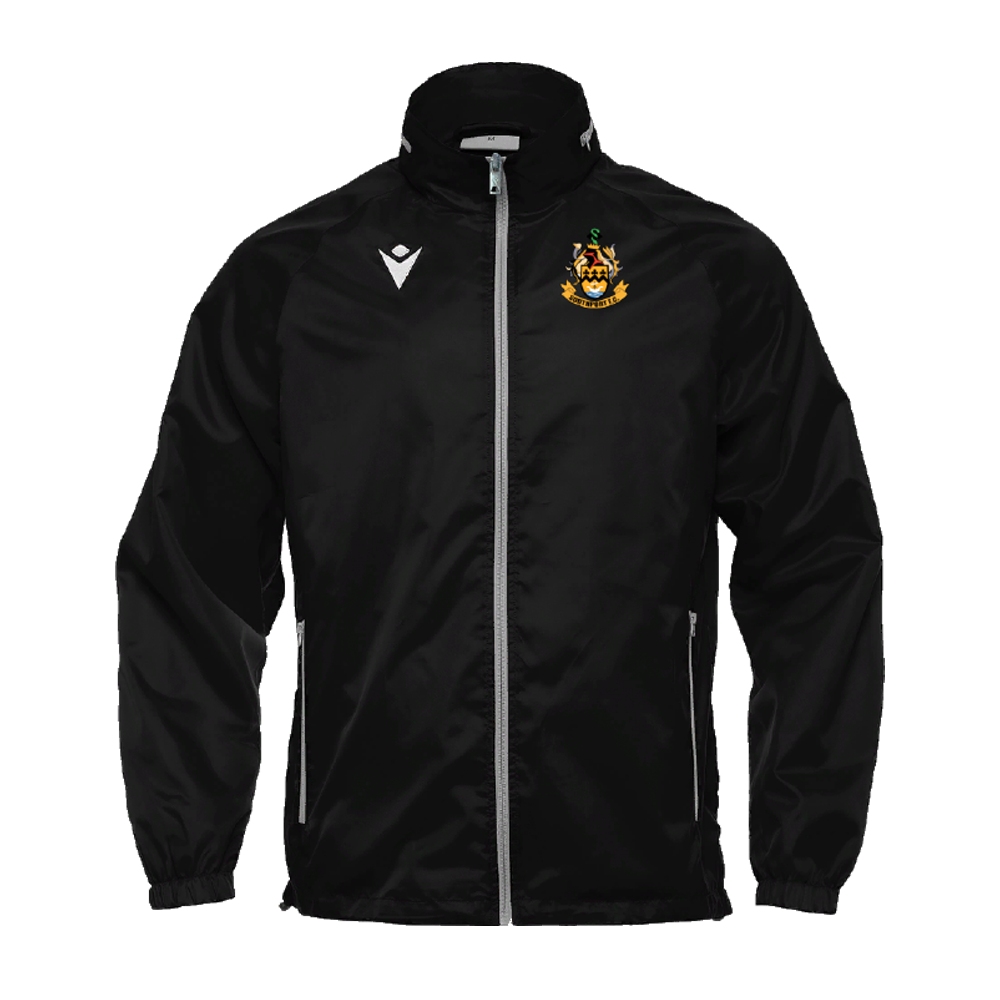 Southport Academy - Macron Praia Rain Jacket Black