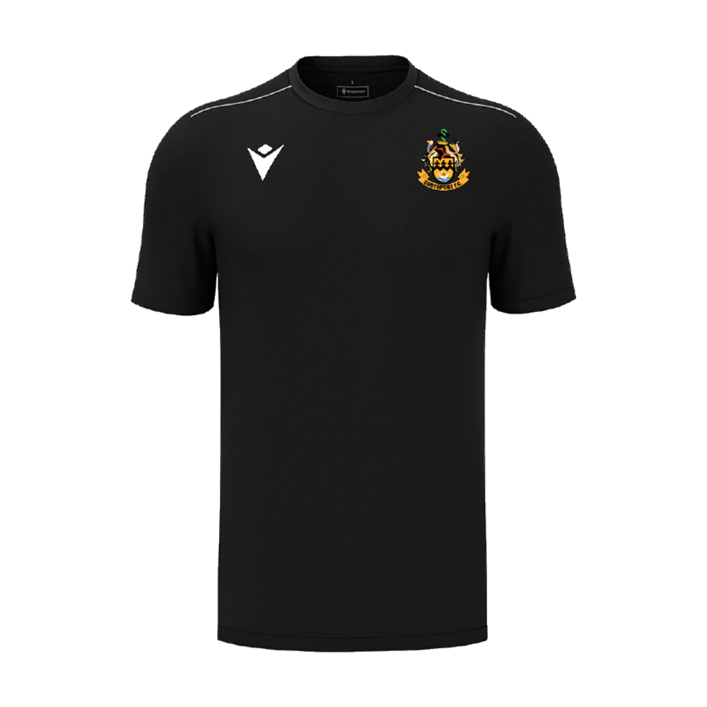 Southport Academy - Macron Rigel T Shirt Black