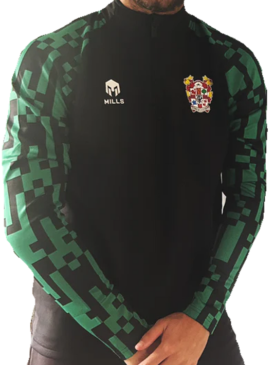 Tranmere Rovers 1/4 Zip Top